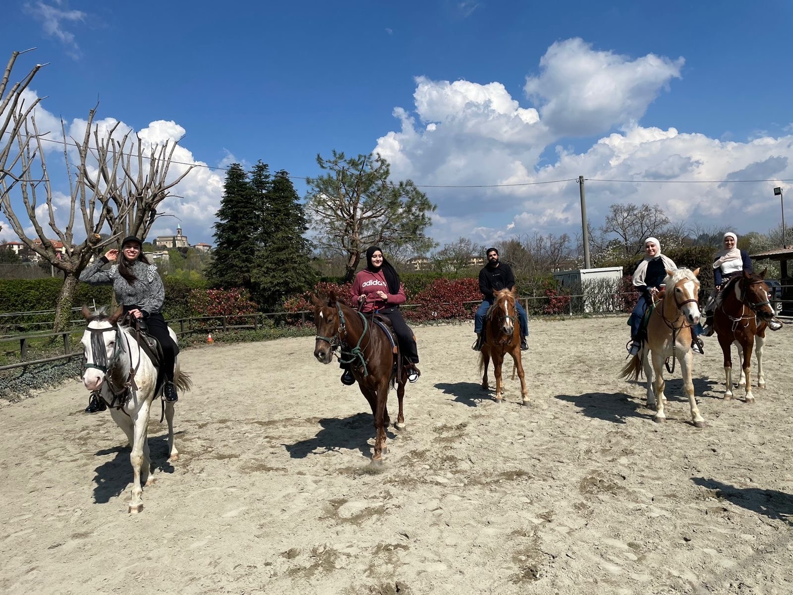 Horse riding